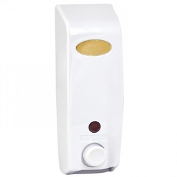 [970.16071] Dispensador Sabão 400 Ml 8,5X8,5X25 Cm Branco Abs           
