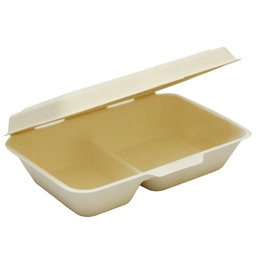 [107.14921] Caixa C/2 Div. 1Lt 22,5X16,5X6,4Cm  50 Unid.Natural Celulose