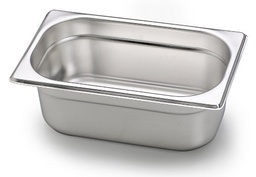 [108.13200] Conteiner Aço Inox Gn 1/3  8.1 Lts  H=200 Mm                