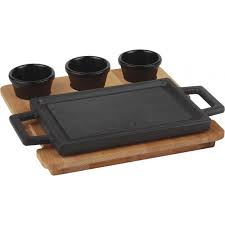 [83B51.1223590.250] Conjunto De Servir Dupla Face C/Tab.C/3 Cavid. Lava         