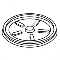 [107.12293] Tampa Para Copo Termico 120 Ml  100 Unid. (Gp)              