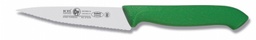 [107.285HR6310] Faca Para Legumes Serrilha 10 Cm Verde 285.Hr63  (Icel)     