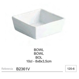 [107.B2361] Saladeira 10Cl (8X8X3Cm) B2361 Vv                           