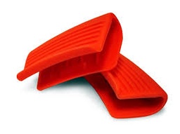 [SIL.412919600250] Conjunto 2 Pegas Silicone Vermelho Silampos                 
