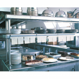 [107.17745] Racks Deslizantes Pedidos 122X5,4 Cm Prateado Inox (1 Unid) 