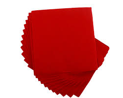 [963.G40PPVM] Guardanapo 40X40 Ppp Vermelho  Cx.24 Joker                  