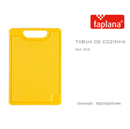 [107.24004] Tabua Cozinha 215X310Mm Amarela Ref.810 (Faplana)           