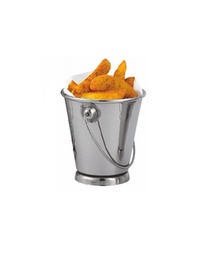 [107.33651536] Balde De Servir Inox 9X10 Cm                                