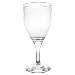 [107.207.87] Copo De Vinho Policarbonato 330Ml Diamt.8Cm Alt.18,7Cm      