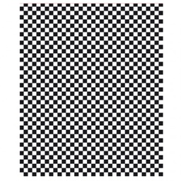 [107.186.29] Papel Anti Gordura Xadrez Negro 31X31Cm 1000 Unid.          