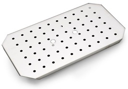 [108.30687112] Fundo Perfurado Inox Para Gn 1/2                            