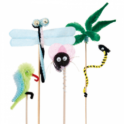 [107.116.15] Adornos Gelado "Chenille"19/26 (H) Cm Sortido 100 Unid      