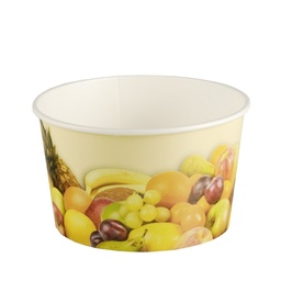 [107.12193] Taça Cartão P/Gelado 250Ml D-10 H-6Cm 200 Und.(Papstar)     