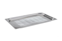 [108.P11020] Conteiner Inox Perfurado 1/1   H-20Mm 530X325               