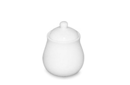 [107.A131] Acucareiro Redondo Porcelana Liso H-12Cm D-9Cm              