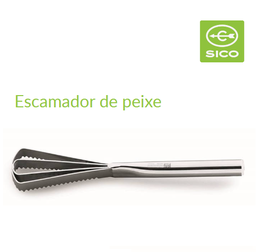 [107.891109826] Escamador De Peixe Inox 26Cm (Sico)                         