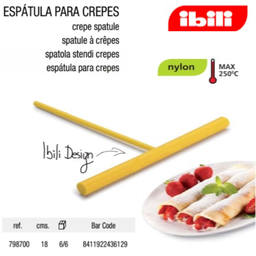 [107.798700] Espatula De Crepes Nylon 250ºc  Ibili                       