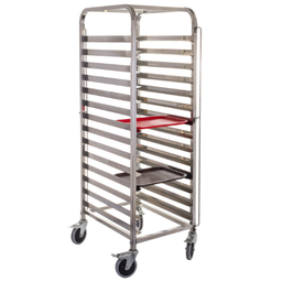 [107.0430680607] Carro P/Tabuleiros Self Serv (14 Calhas) 48X37Cm            