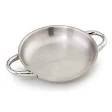 [107.F2038] Frigideira Inox C/2 Asas 20X4,5Cm                           