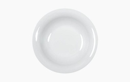 [107.37100657] Prato Redondo 22 Cm Sopa Duo Branco Cv                      