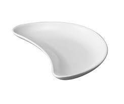 [107.38000386] Prato 1/2 Lua Branco Vista Alegre 38000686                  