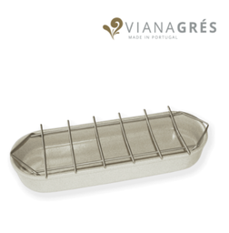 [107.700390] Assador Choriço 30X10X4Cm Mostarda 0194 Vianagres           