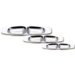 [107.13325] Travessa De Aperitivo 25X10 Inox                            