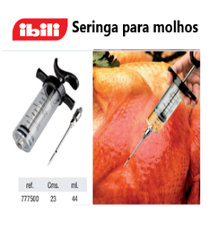 [107.777500] Seringa Para Molhos 50Ml  777500 (Ibili)                    