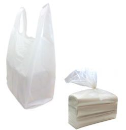 [107.246.886000] Saco Asas Branco 52X55Cm 5Kg 0.55 Micrones                  
