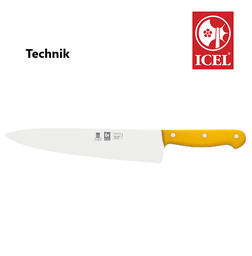 [107.273861030] Faca De Chefe Cb Amarelo 30Cm Icel                          
