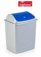 [107.23341795] Balde 26 Lts C/Tampa Basc. Cinza  C/T Azul  Ref.795 Fp      