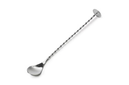 [107.BS0001] Colher Pilão Entrançada 27,3 Cm Inox                        