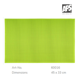 [107.60016] Toalhete Plastico 45X33 Cm Verde Ref.60016 Aps Unidade      