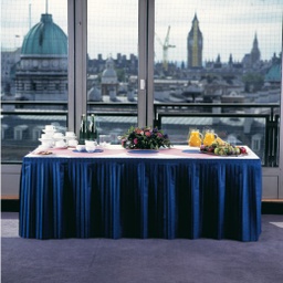 [964.10993] Saias P/ Mesa Dimensões: 72X400Cm Cor:Azul Marinho Dry Tissu