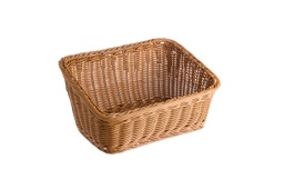 [107.0734085062] Cesto Rectangular Incl. Pp  Cor Natural 34X24X11X18Cm       