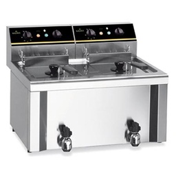 [100.1160.220.006] Fritadeira Electrica 12+12 Litros 400V Bancada Fe2X12T      