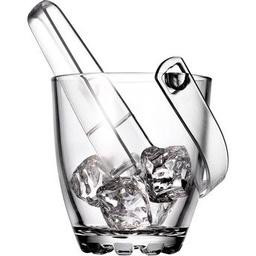 [107.53628] Balde De Gelo C/Pinça 13Cm Sylvana                          