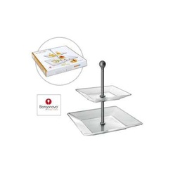 [107.13287446] Prato Aperitivos 2 Nivéis Modi 15+21Cm (Borgonovo)          