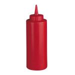 [107.12333] Frasco Para Molhos 360 Ml  6 X 18,2 Cm Vermelho  (Garcia)   