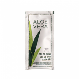 [951.178.93] Saquetas Gel Banho "Aloe Vera" 10 Ml 10X5 Cm Pet 500 Unid   