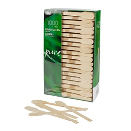 [107.16715] Misturadores De Madeira Pure 13Cm 1000 Unid. (Papstar)      