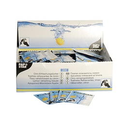 [107.17200] Toalhete Limao 14Cm 200 Unidades Papstar                    