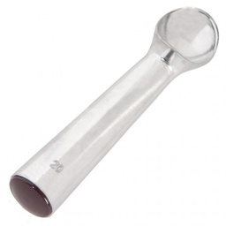 [107.118.66] Colher Scoop 20 Bolas/ Lt. Gelado - 60 Ml 4,2X17,7Cm Alum.  