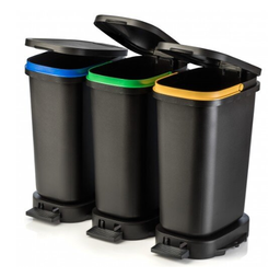 [107.513.23368] Balde Preto 20L C/Asa E Base Vermelho Ref.772               