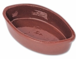 [107.04705] Caçarola Oval 26X13 Cm  Terracota Dalper                    