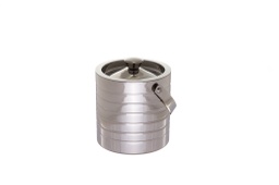 [107.0433519001] Balde Gelo Inox Parede Dupla C/Tampa 1.5Lt                  