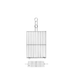 [107.10130] Grelha Dupla Inox  35 X 30 Cm                               