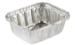 [107.PT500] Forma Aluminio C/Tampa P500 14,4X11X4 Cm 100 Unid.          