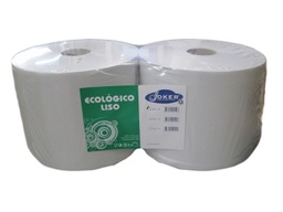 [969.G400] Pack 2 Rolos Industrial Pasta Gof. 2 Folhas 400 Mts Joker   