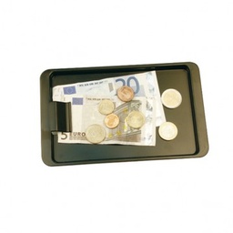 [107.17785] Bandeja Contas C/ Clip 20X12X1 Cm Em Abs Preto              